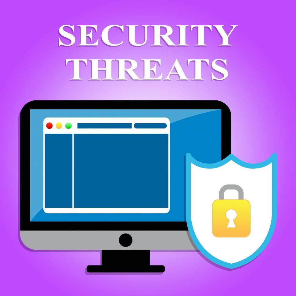 Free Image of Security Threats Indicates Private Encrypt And Secured 