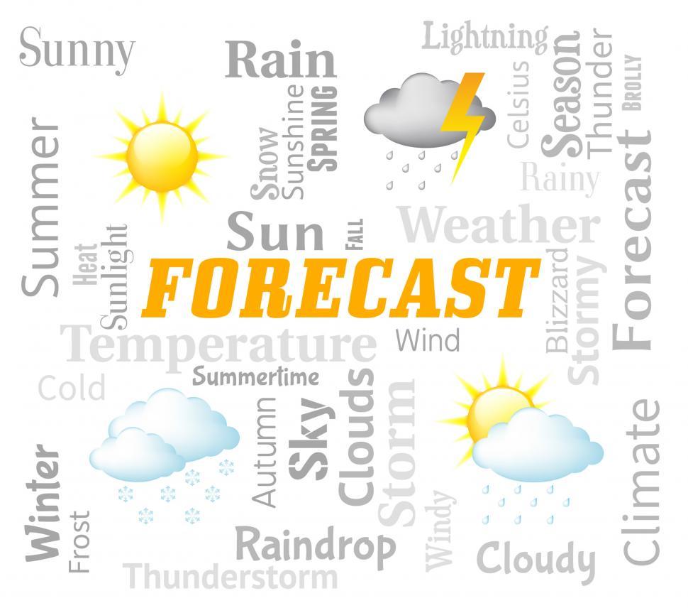 Free Image of Weather Forecast Represents Meteorological Conditions And Climat 