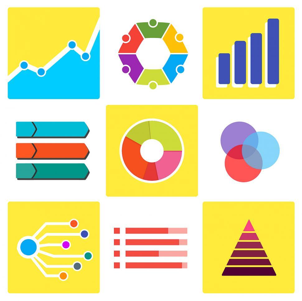 Free Image of UI of charts and graphs 
