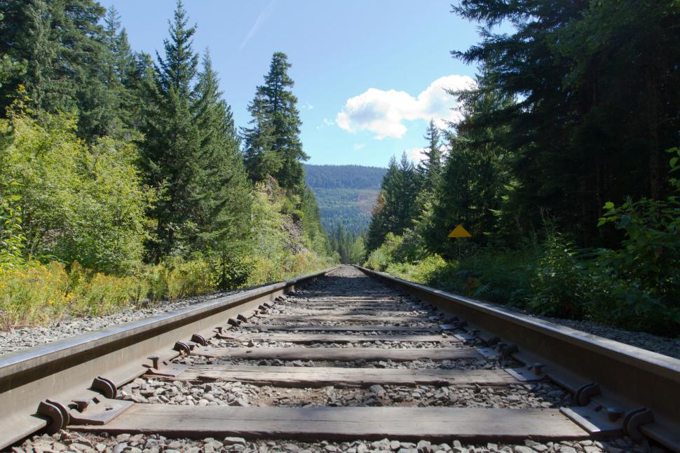 Free Image of Train Track 