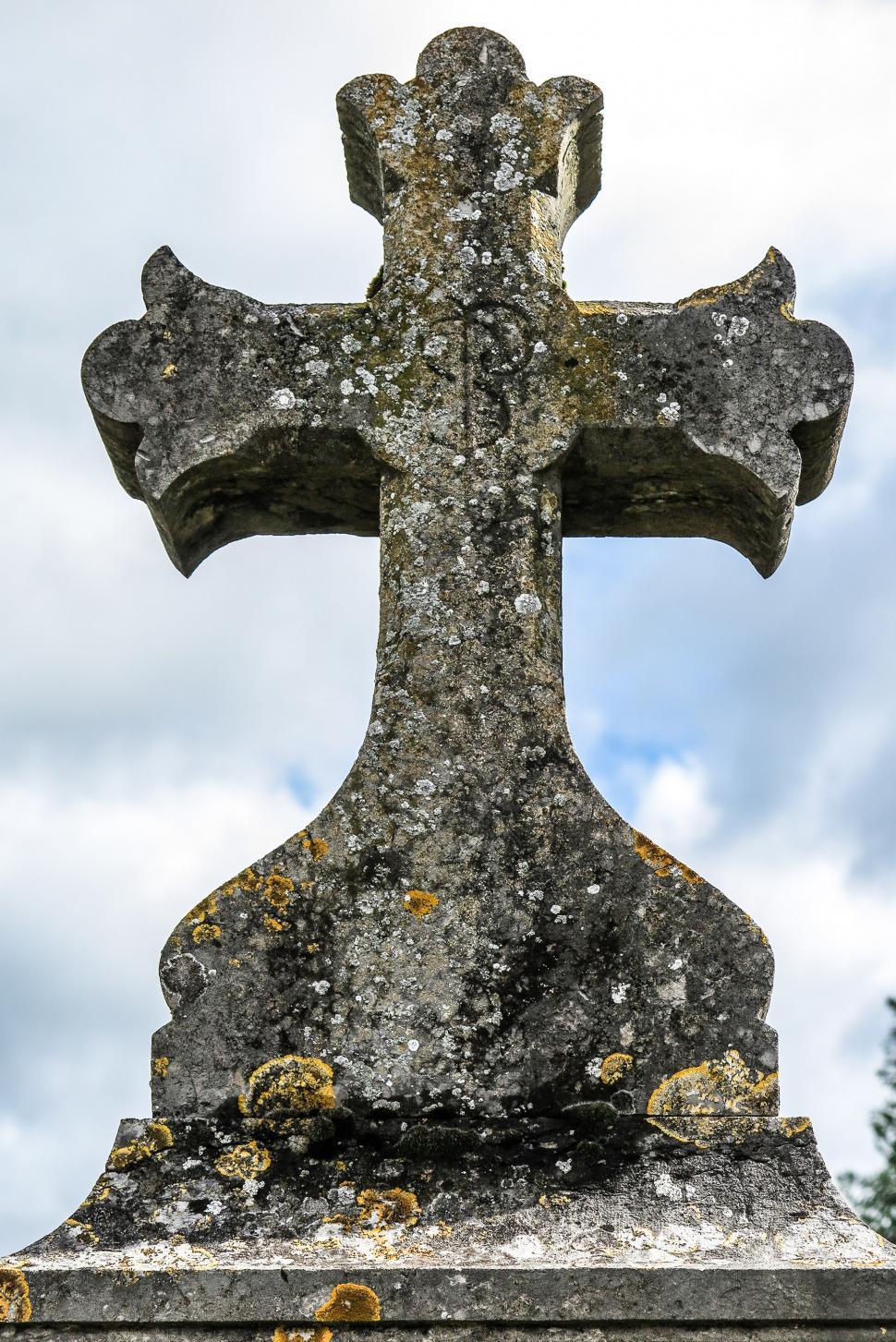 Download Free Stock Photo of Stone cross 