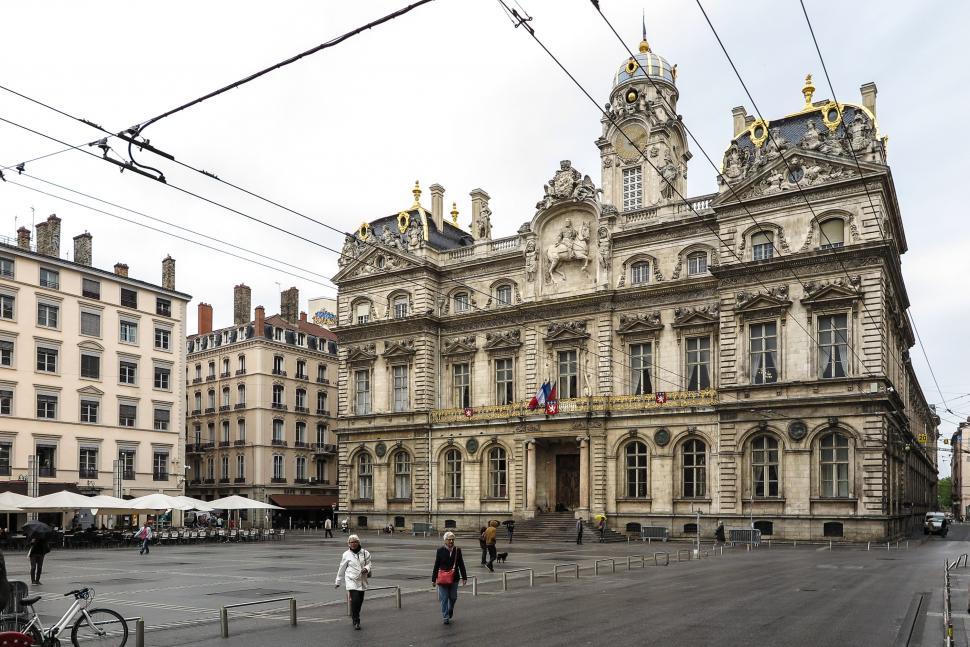 Free Image of Lyon, France City Hall 