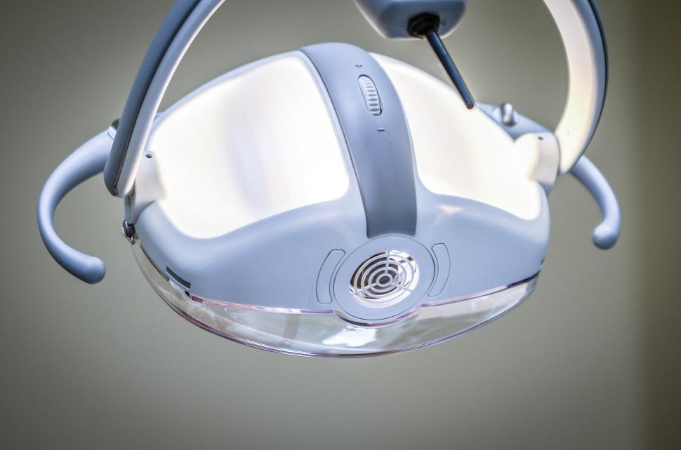 Free Image of Close Up of a Headset on a White Background 