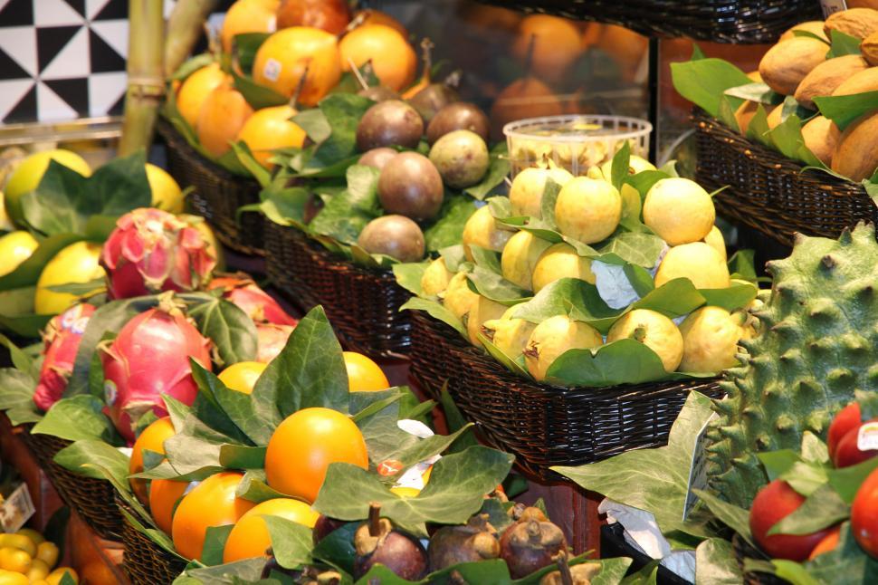 Free Image of Assorted Fruits Displayed on a Table 