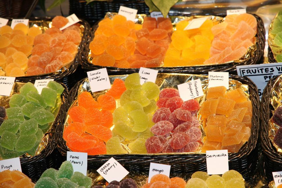 Free Image of Assorted Types of Gummy Bears 