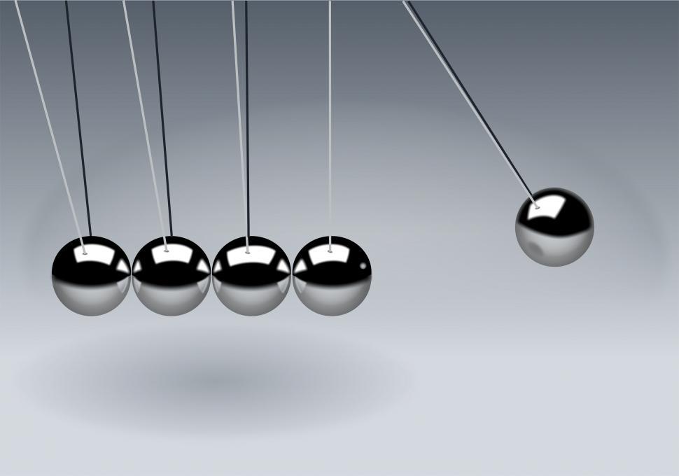 Free Image of Group of Balls Hanging From a String 