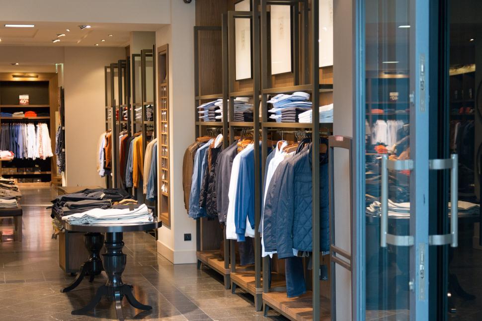 Free Image of Clothing Store With Diverse Selection of Clothes on Racks 