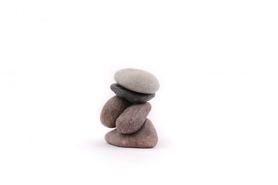 Free Image of Stack of Rocks Balancing on Top of Each Other 