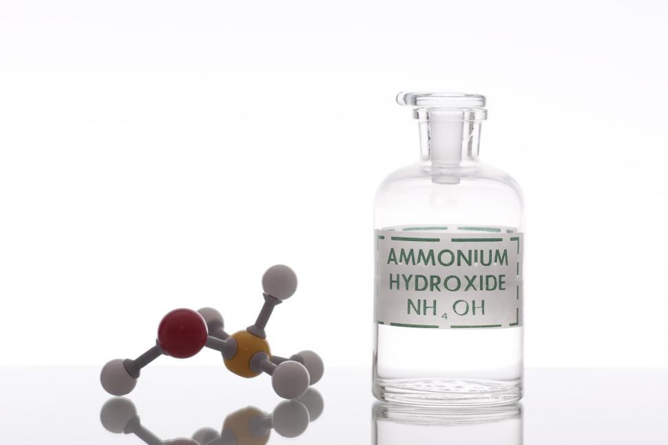 Free Image of Ammonium hydroxide solution  