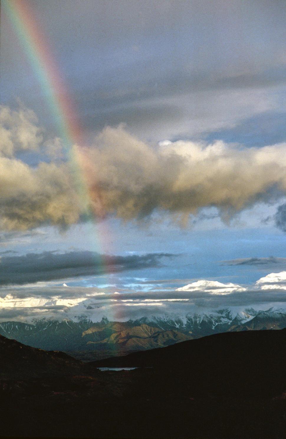 Free Image of View Of Rainbow 