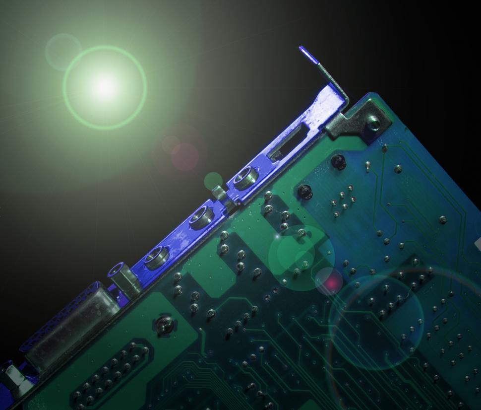 Free Image of Mystical Circuit Board 