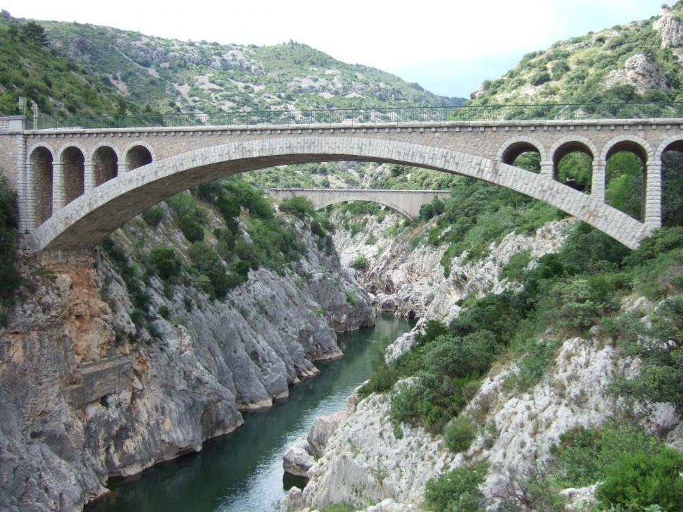 Free Image of Old bridge and gorges 