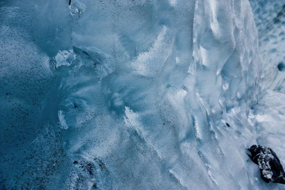 Free Image of Blue ice 