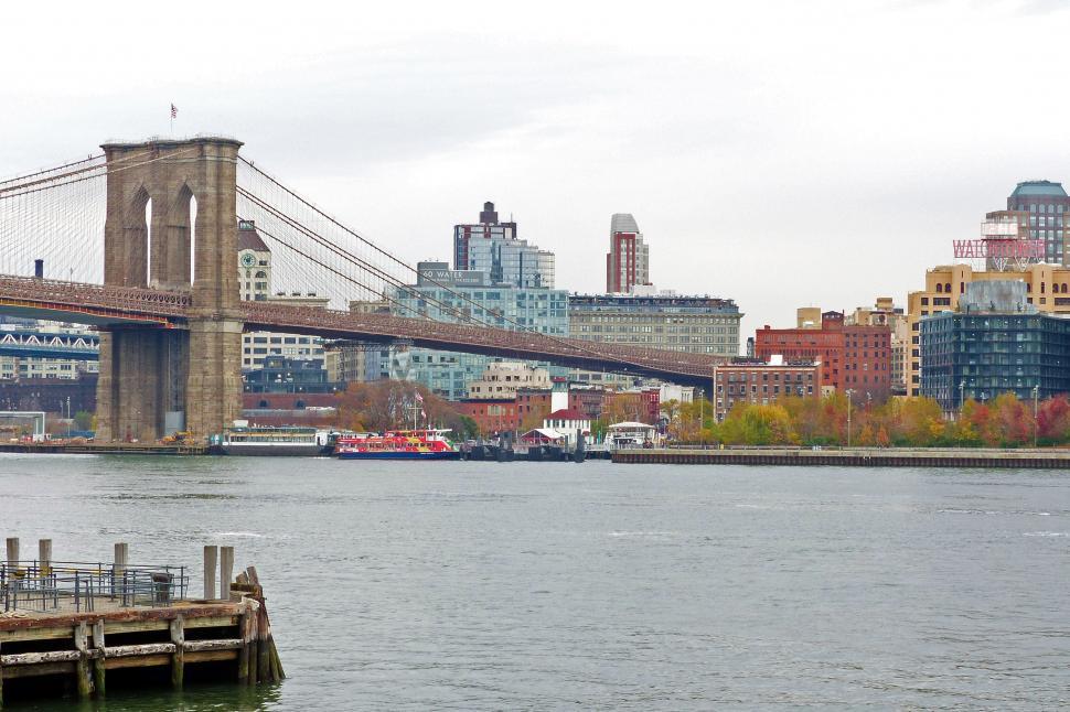 Free Image of Brooklyn Skyline View  
