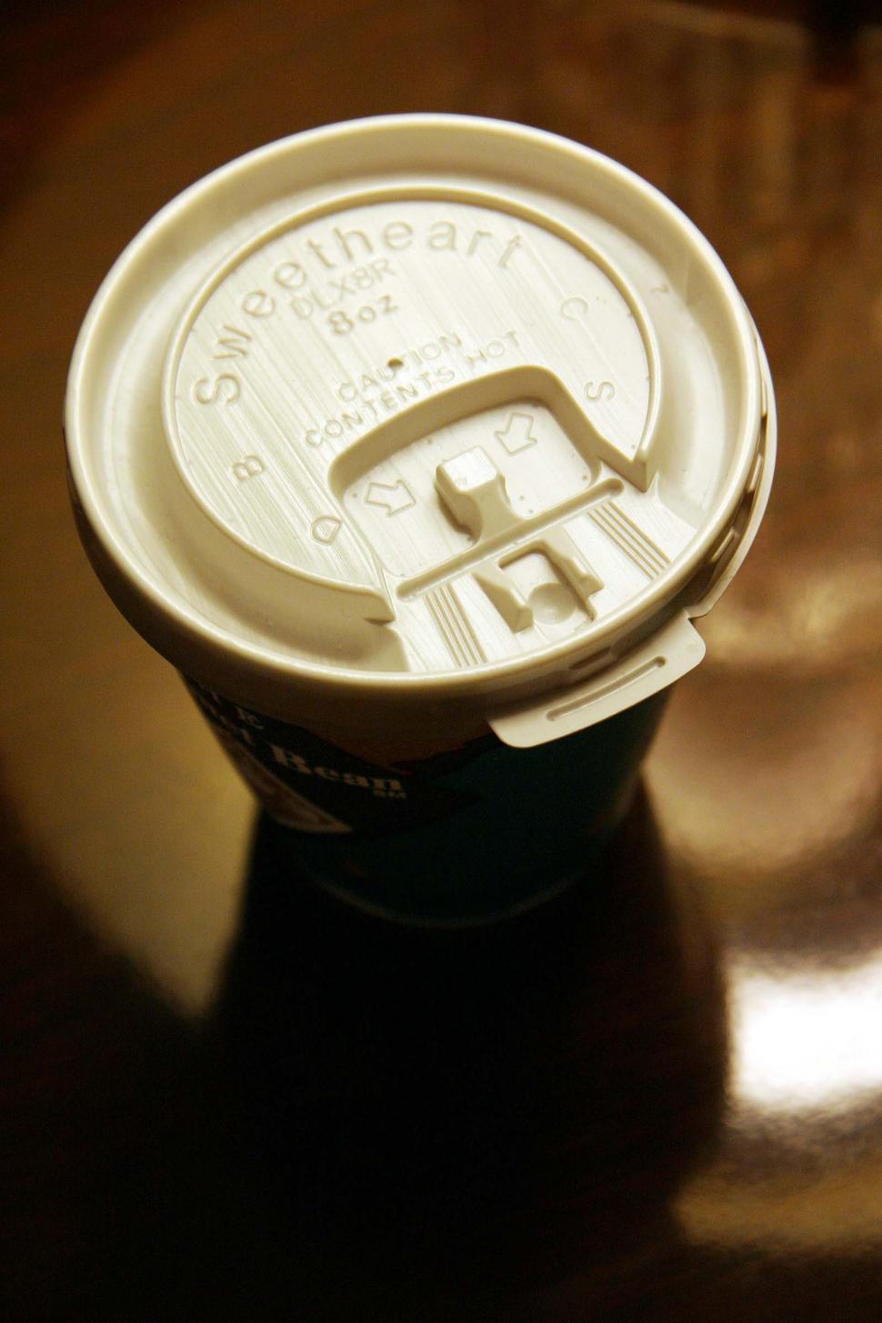 Free Image of beverage to go lid sipping coffee tea hot styrofoam cup disposable 