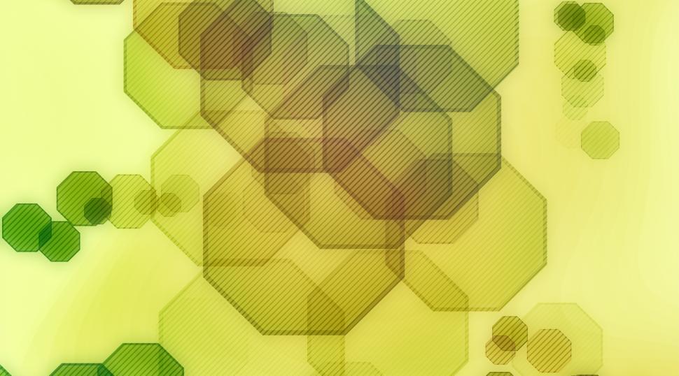Free Image of Yellow Abstract tech background  