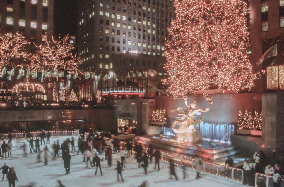 Free Image of The Rink At Rockefeller Center 