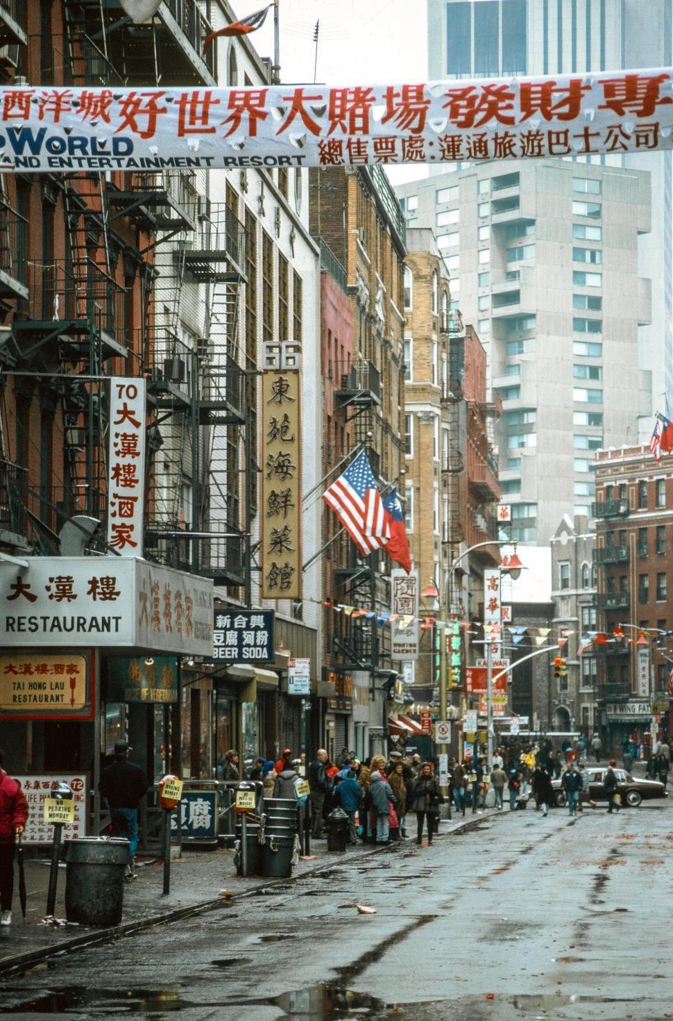 Free Image of Chinatown in Manhattan 