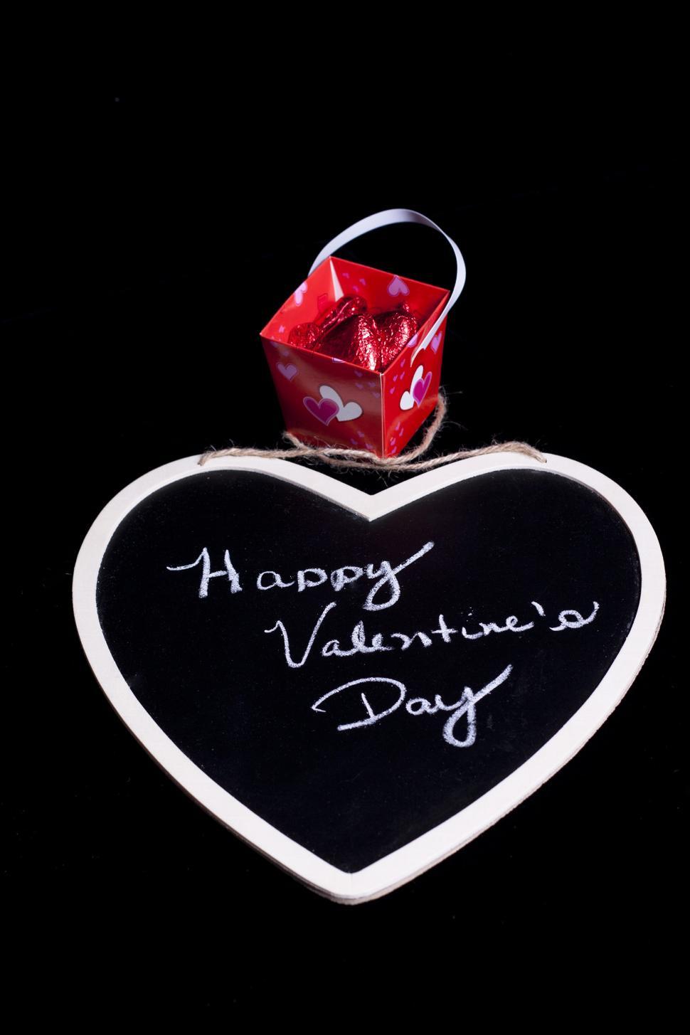 Free Image of Happy Valentine s  Day with Candy 