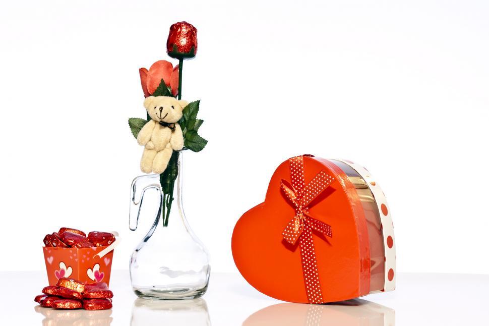 Free Image of Gifts for Valentine's Day 