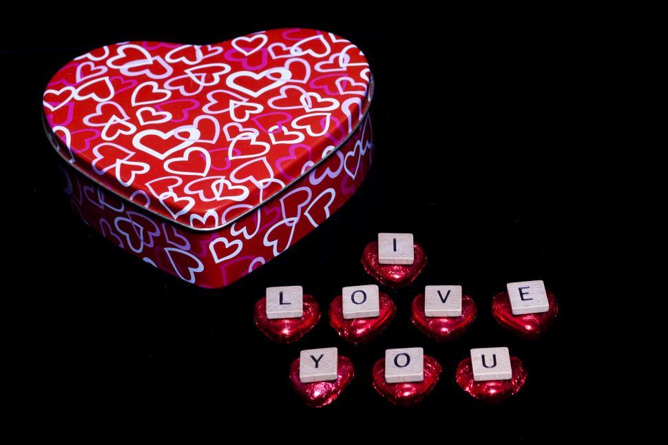 Free Image of Valentine's Day Gift 