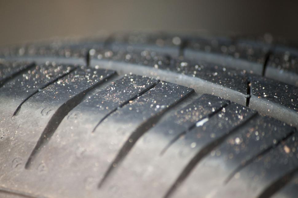 Free Image of Tire closeup 