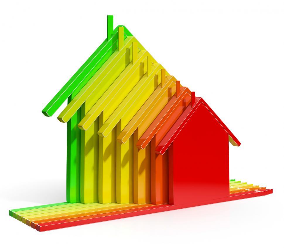 Free Image of Energy Efficiency Rating Houses Showing Eco Home 