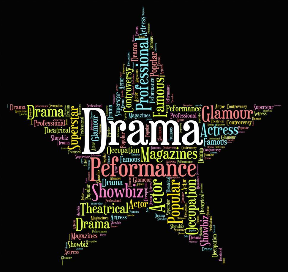 Free Image of Drama Star Represents Stage Theaters And Melodramas 