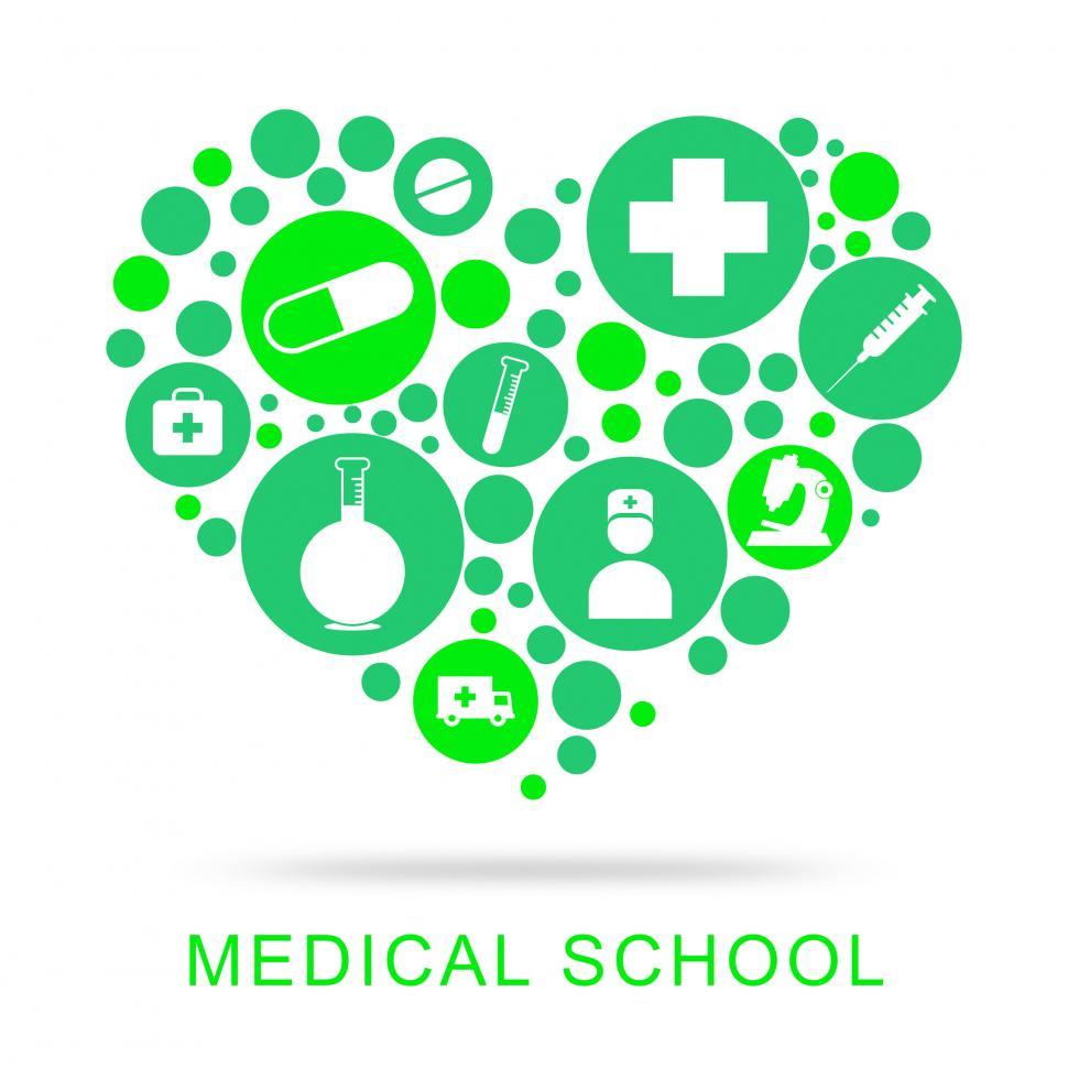 Free Image of Medical School Represents University Learning And Education 