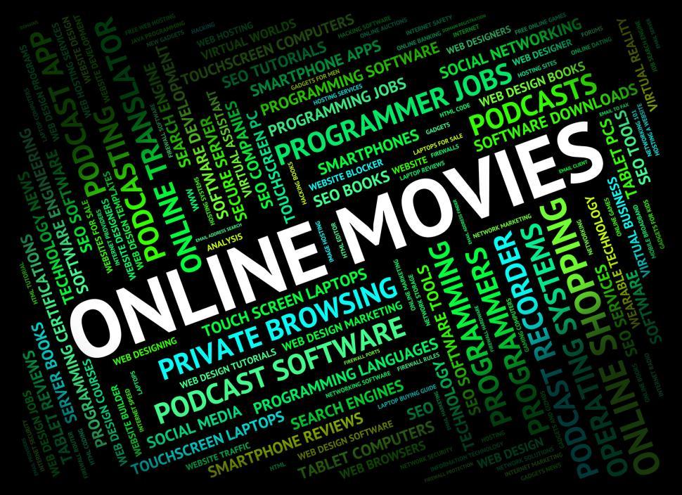 Free Image of Online Movies Represents World Wide Web And Cinema 