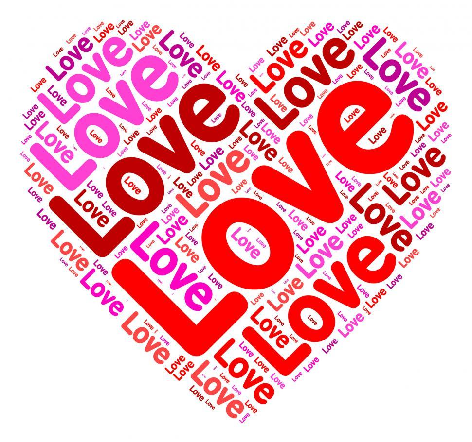 Free Image of Love Heart Represents Devotion Lovers And Tenderness 
