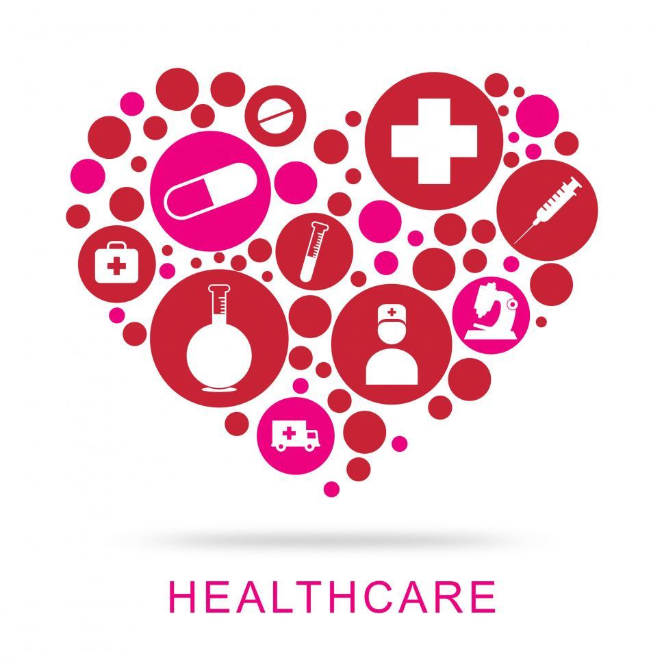 Free Image of Healthcare Icons Shows Preventive Medicine And Doctor 