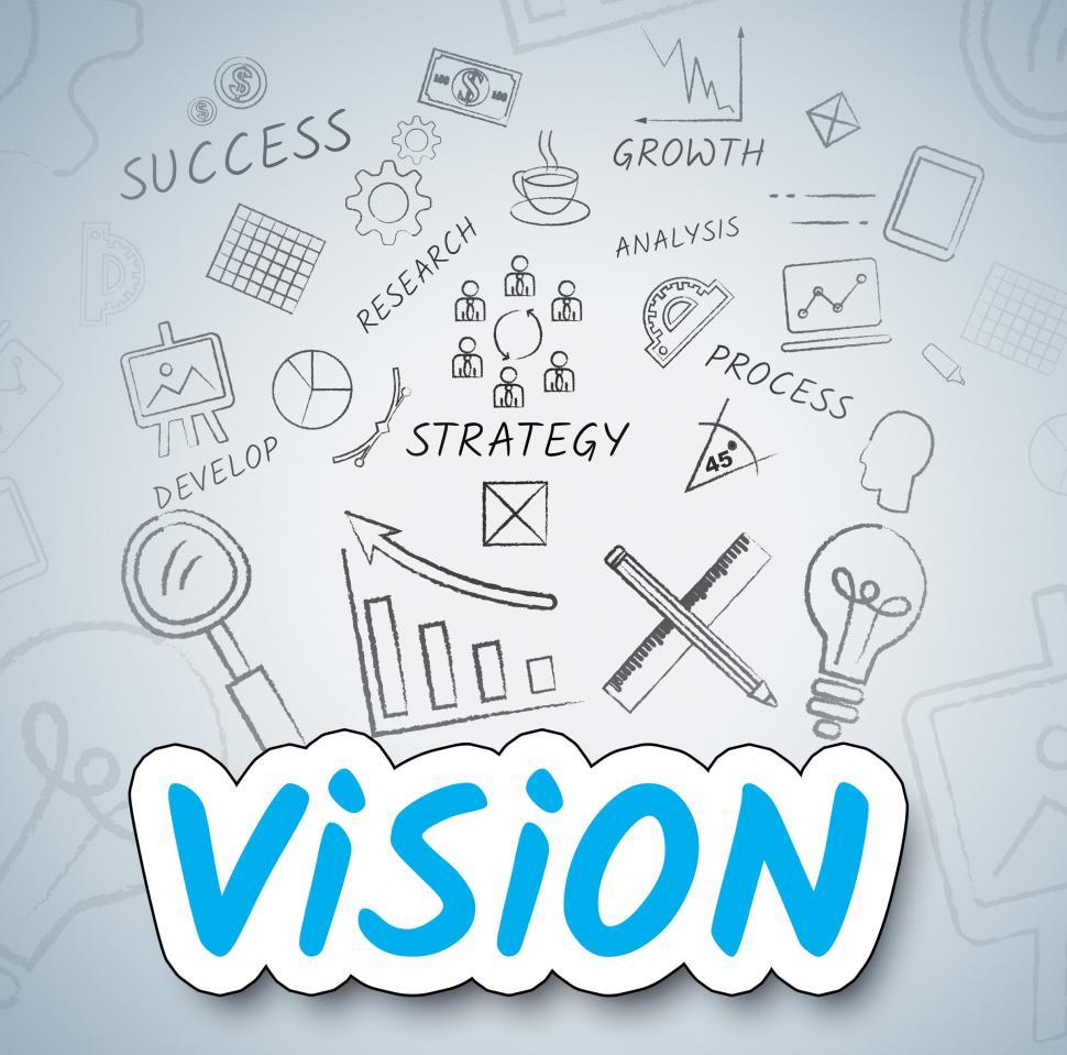 Free Image of Vision Ideas Indicates Target Considering And Reflect 