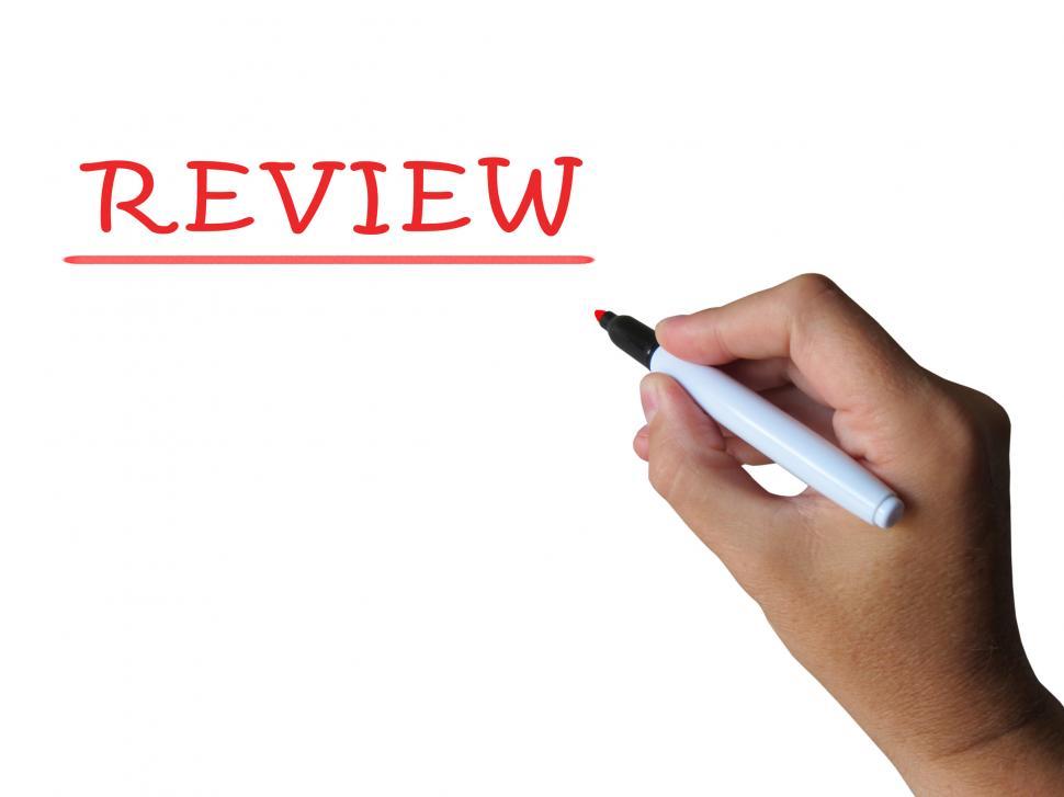 Free Image of Review Word Means Analysis Checking And Feedback 