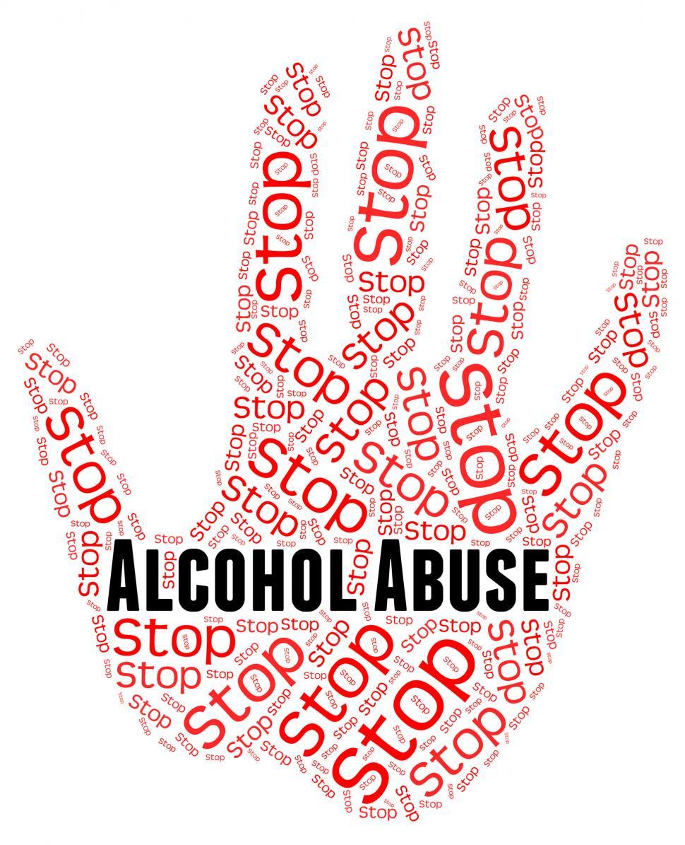 Free Image of Stop Alcohol Abuse Shows Treat Badly And Abused 