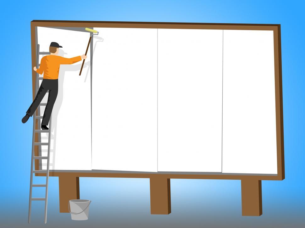 Free Image of Copyspace Billboard Represents Banner Promotional And Advertisem 