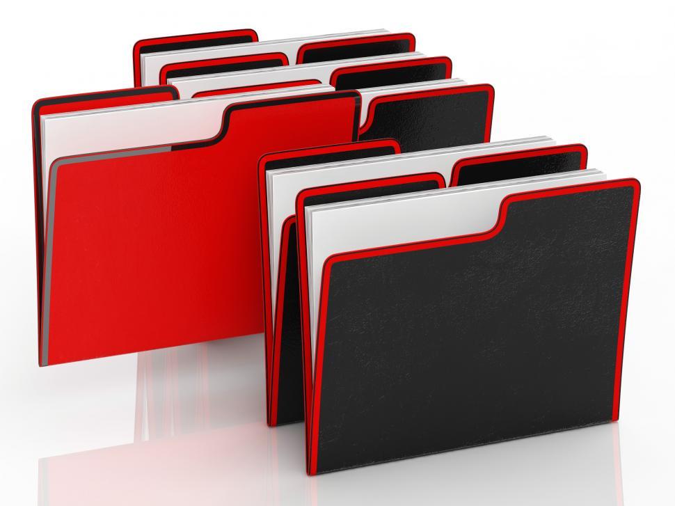 Free Image of Files Meaning Organising And Paperwork 