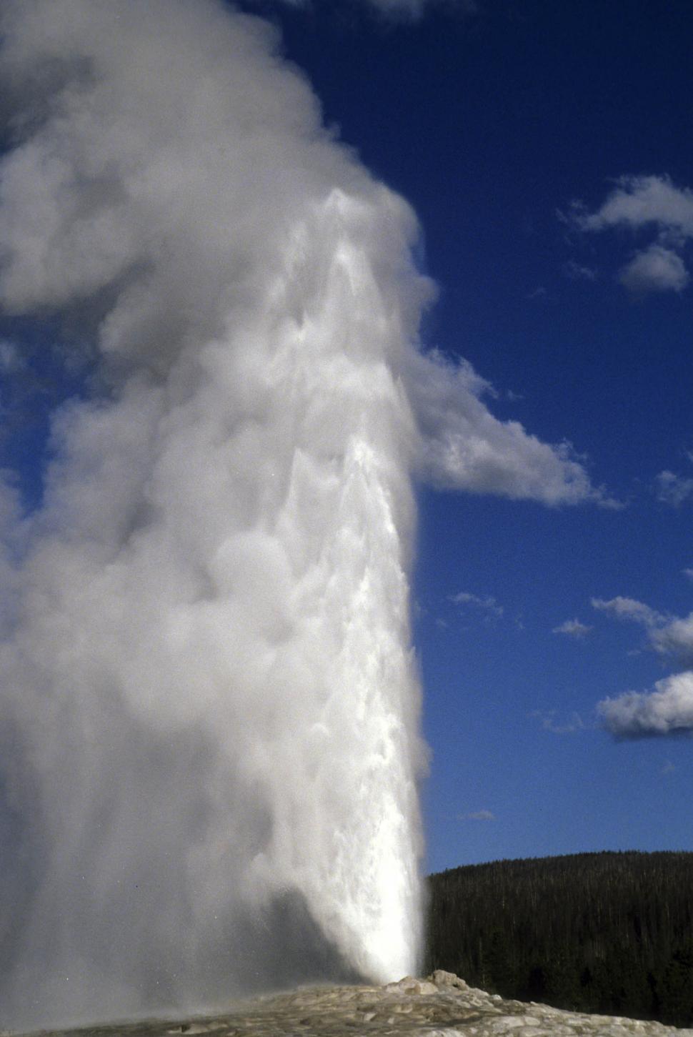 Free Image of larger geyser eruption 