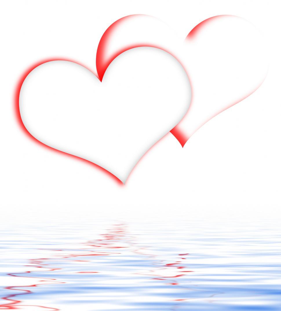 Free Image of Intertwined Hearts Displays Romanticism And Passionate Relations 