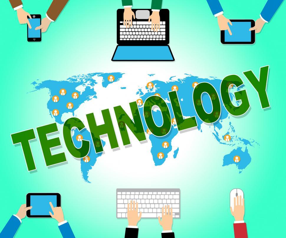 Free Image of Technology Online Means Web Site And Electronics 