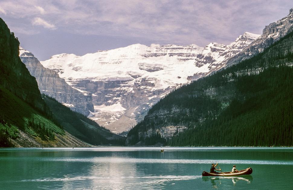 Download Free Stock Photo of View of Lake Louise 