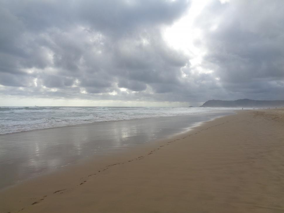 Free Image of Empty Beach Landscapes  