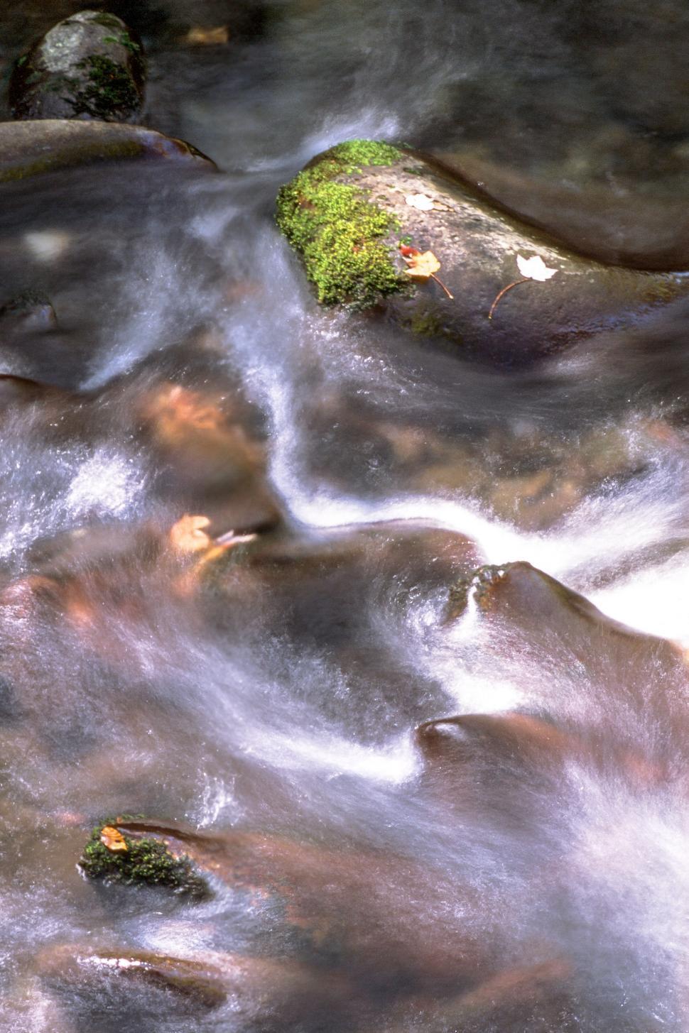 Free Image of Flowing water pattern 