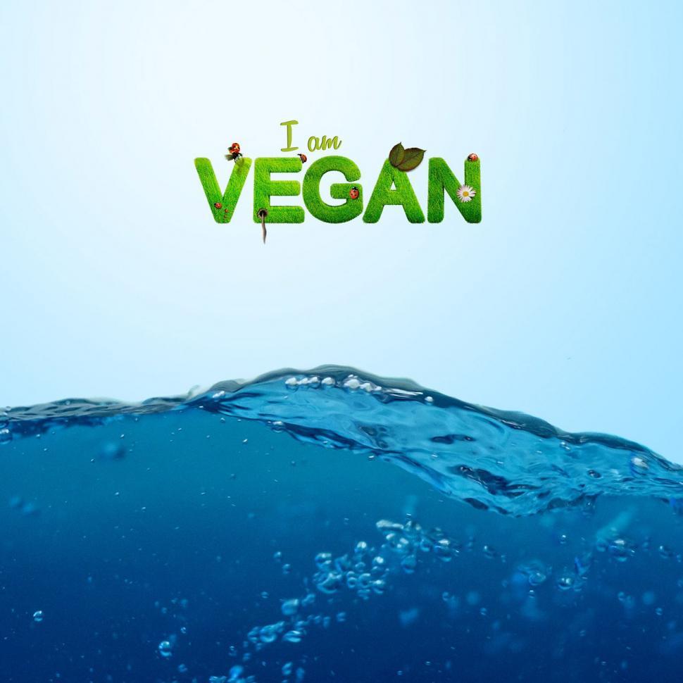 Free Image of I Am Vegan 