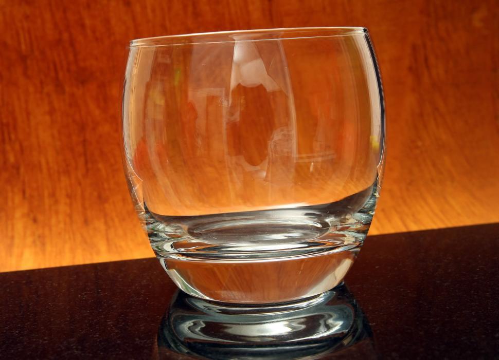 Free Image of A Glass of Water on a Table 