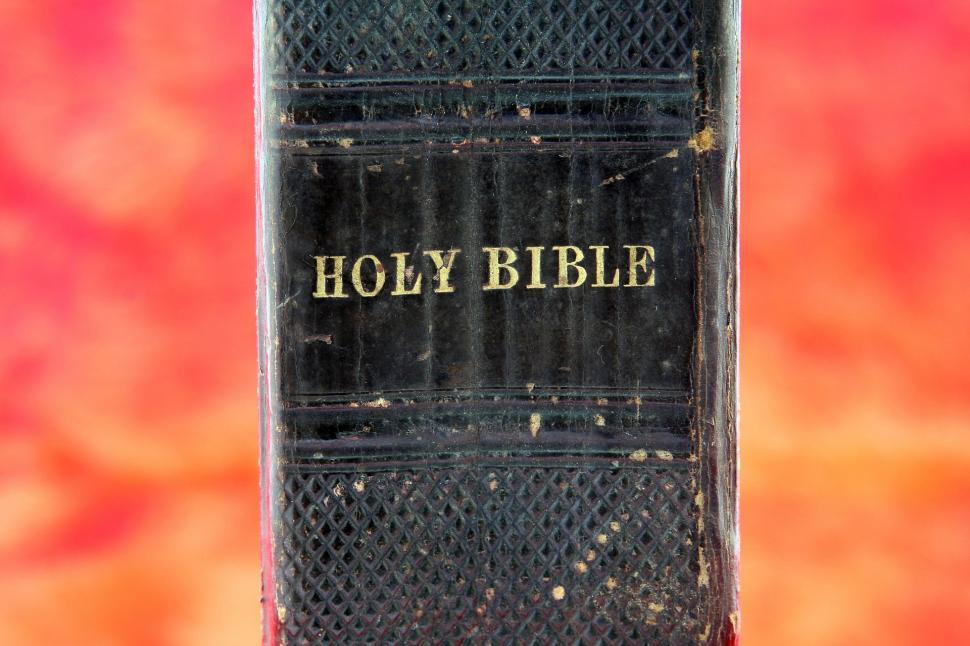 Free Image of The Holy Bible Book 