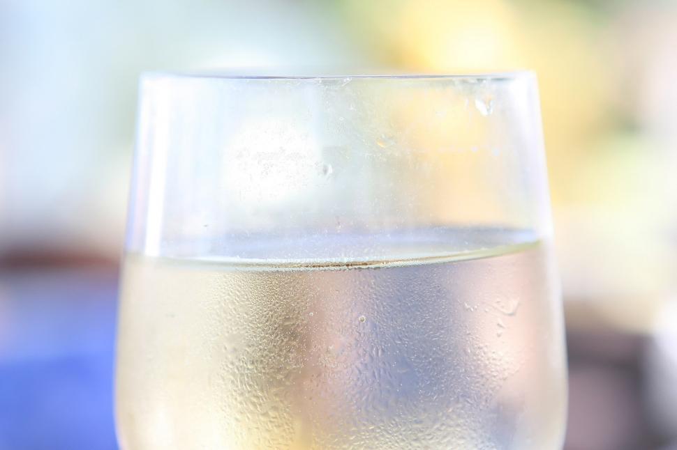 Free Image of Close Up of a Glass of Wine on a Table 