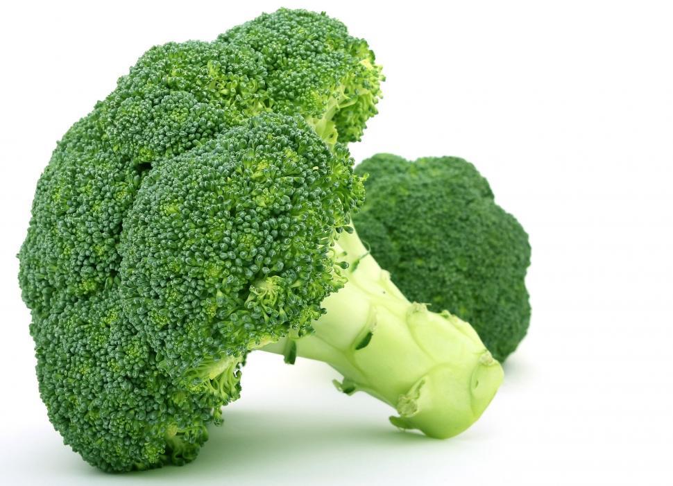 Free Image of Two Broccoli Pieces 
