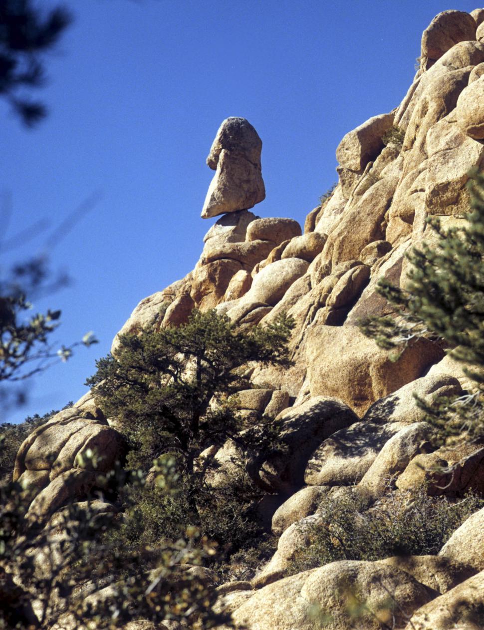 Free Image of Rugged Rock Outcropping 