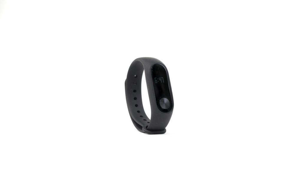 Free Image of Black Bracelet With Rubber Band 